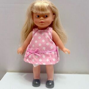 2012 Corolle Mademoiselle Mini Corolline Blonde Hair Blue Eyes 8 Inches Doll